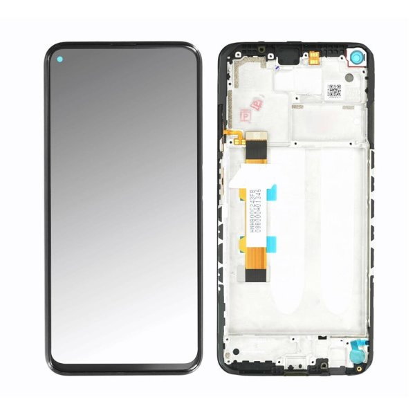 Xiaomi Redmi Note 9T 5G LCD Display Touchscreen Bildschirm Rahmen Schwarz