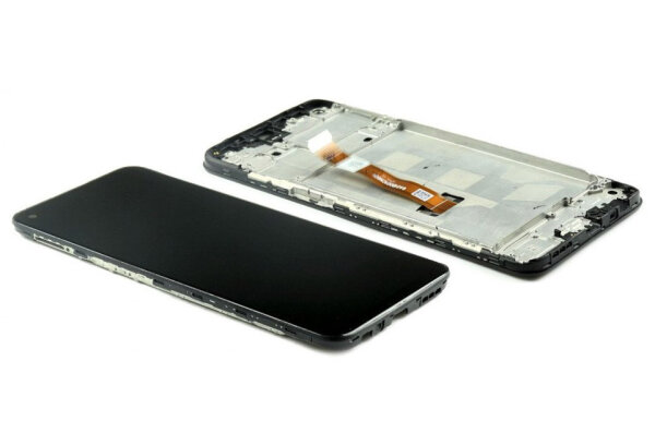 Oppo A53 / A53s / A33 / A32 LCD Display Touchscreen Bildschirm Rahmen Schwarz - OEM