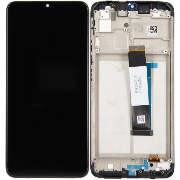 Xiaomi Redmi 9T LCD Display Touchscreen Bildschirm Rahmen Grau Schwarz