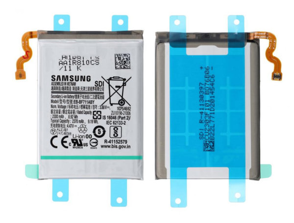 Samsung Galaxy Z Flip3 F711B Haupt Ersatzakku Akku Batterie 2370mAh EB-BF711ABY