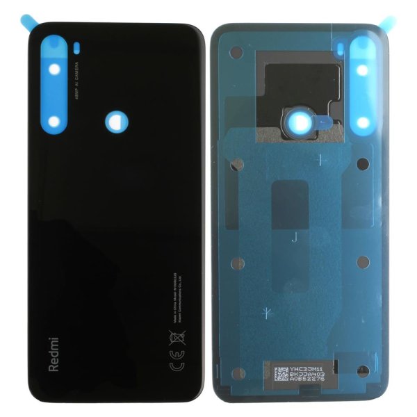 Xiaomi Redmi Note 8 Akkudeckel Backcover Batterie Deckel Schwarz