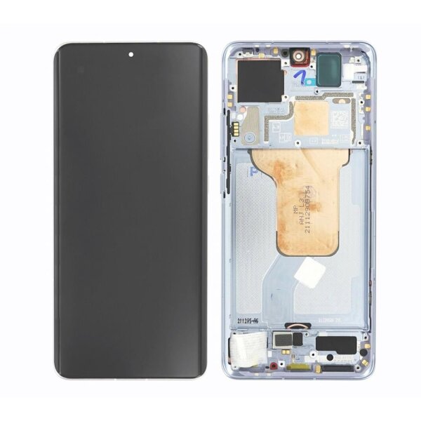 Xiaomi 12 / 12X 5G AMOLED Display Touchscreen Bildschirm Rahmen Blau