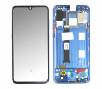 Xiaomi Mi 9 LCD Display Touchscreen Bildschirm Rahmen Blau