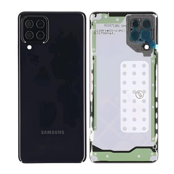 Samsung Galaxy A22 A225F Akkudeckel Backcover Batterie Deckel Schwarz