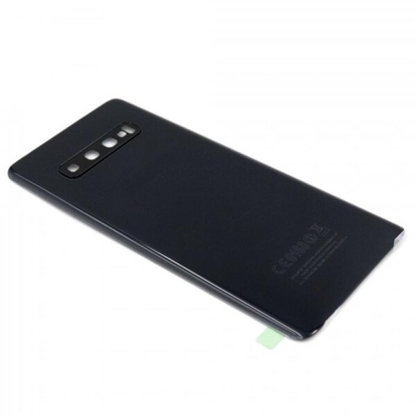 Samsung S10 Plus G975F Akkudeckel Backcover Batterie Deckel Schwarz