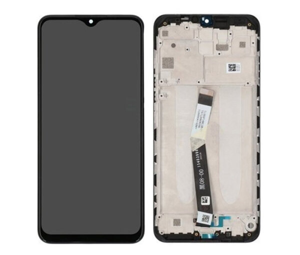 Xiaomi Redmi 9 LCD Display Touchscreen Bildschirm Rahmen Schwarz