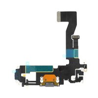 Ladebuchse Mikrofon USB Dock Connector Schwarz für iPhone 12 / iPhone 12 Pro