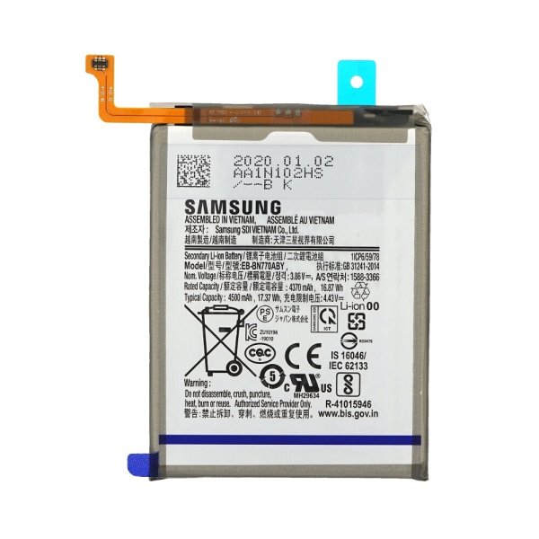 Samsung Galaxy Note 10 Lite N770F Akku Batterie 4500mAh EB-BN770ABY