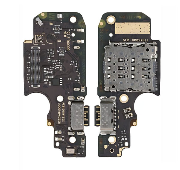 Xiaomi Redmi Note 11 Pro 5G Ladebuchse SIM Platine Mikrofon USB Dock Connector Board