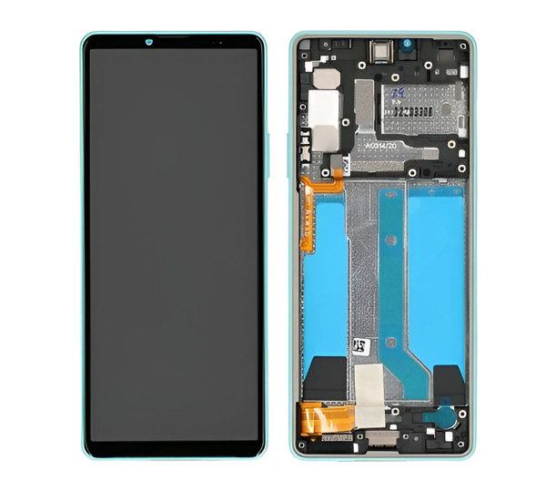 Sony Xperia 10 IV OLED Display Touchscreen Bildschirm Rahmen Mint Grün