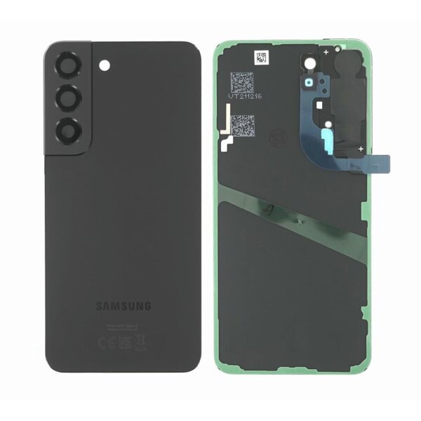 Samsung Galaxy S22 S901B Akkudeckel Backcover Batterie Deckel Phantom Schwarz