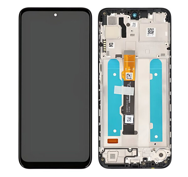 Motorola Moto G41 XT2167 AMOLED Display Touchscreen Bildschirm Rahmen Schwarz