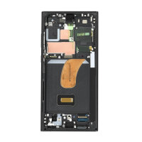 Samsung Galaxy S23 Ultra S918B AMOLED Display Touchscreen Bildschirm & Rahmen Phantom Schwarz