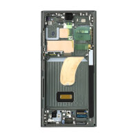 Samsung Galaxy S23 Ultra S918B AMOLED Display Touchscreen Bildschirm Rahmen Grün