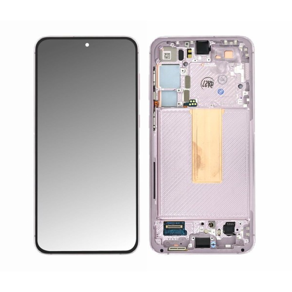 Samsung Galaxy S23+ S916B AMOLED Display Touchscreen Bildschirm & Rahmen Lila Lavender