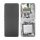 Samsung Galaxy Z Flip 5G F707B AMOLED Display Touchscreen Bildschirm Rahmen Mystic Grau / Schwarz