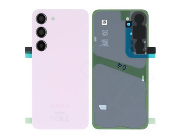 Samsung Galaxy S23 S911B Akkudeckel Backcover Batterie Deckel Lavender Lila