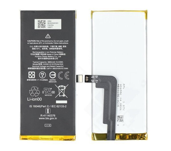 Google Pixel 4a 5G G0251 Akku Batterie Battery 3885mAh GT025E-B