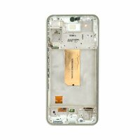 Samsung Galaxy A54 5G A546B Super AMOLED Display Bildschirm Touchscreen mit Rahmen Weiß