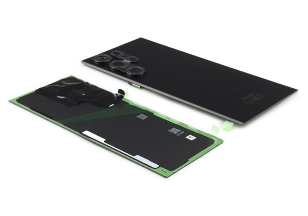 Samsung Galaxy S23 Ultra S918B Akkudeckel Backcover Batterie Deckel Phantom Schwarz