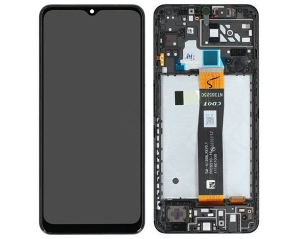 Samsung Galaxy A04s A047F LCD Display Touchscreen Bildschirm Rahmen Schwarz
