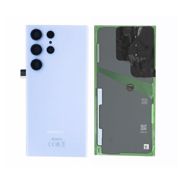 Samsung Galaxy S23 Ultra S918B Akkudeckel Backcover Batterie Deckel Blau