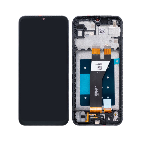 Samsung Galaxy A14 5G A146P LCD Display Touchscreen Bildschirm Rahmen Schwarz