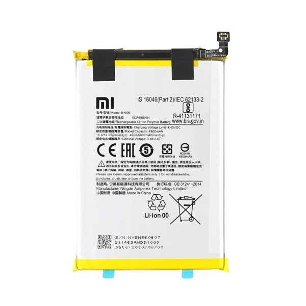 Xiaomi Redmi 9A / 9C / Poco M2 Pro Akku Batterie Battery BN56 5000mAh