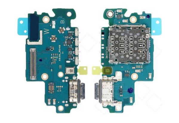 Samsung Galaxy A53 A536B Ladebuchse SIM Platine Mikrofon USB Dock Connector