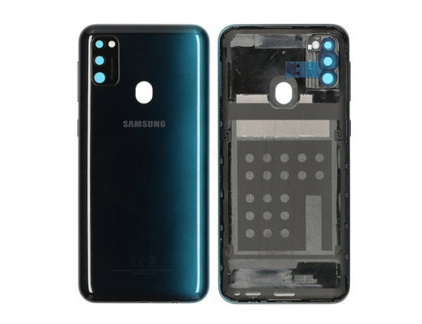 Samsung Galaxy M30s M307F Akkudeckel Backcover Batterie Deckel Schwarz