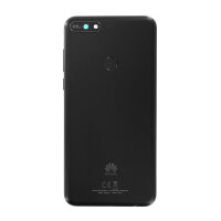 Huawei Y7 2018 Akkudeckel Backcover Batterie Deckel Schwarz