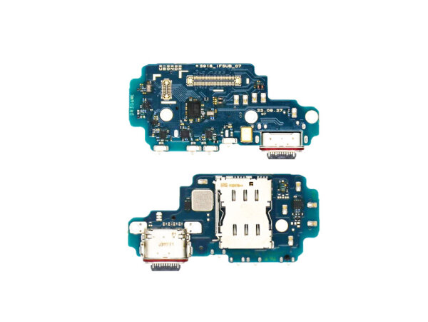 Samsung Galaxy S23 Ultra S918B Ladebuchse SIM Platine Mikrofon USB System Connector