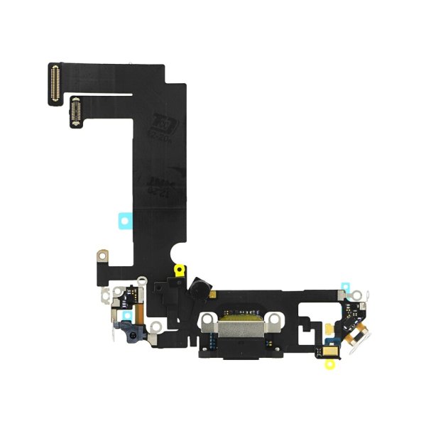 Ladebuchse USB Lighting Dockconnector Mikrofon Schwarz für iPhone 12 Mini