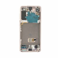 Samsung Galaxy S21 G991B AMOLED Display Touchscreen Bildschirm Rahmen Violett