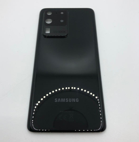 Samsung Galaxy S20 Ultra G988B Akkudeckel Backcover Batterie Deckel Schwarz - Pulled