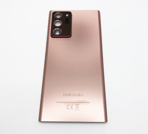 Samsung Galaxy Note 20 Ultra 5G N986 Akkudeckel Backcover Mystic Bronze Gold - Pulled