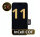 GX InCell Display Touchscreen Bildschirm Schwarz für iPhone 11