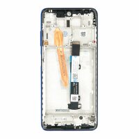 Xiaomi Poco X3 / X3 NFC LCD Display Touchscreen Bildschirm Rahmen Blau