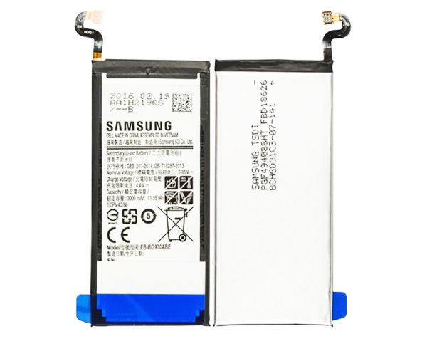 Samsung Galaxy S7 G930F Akku Batterie accu Battery 3000mAh - EB-BG930ABE