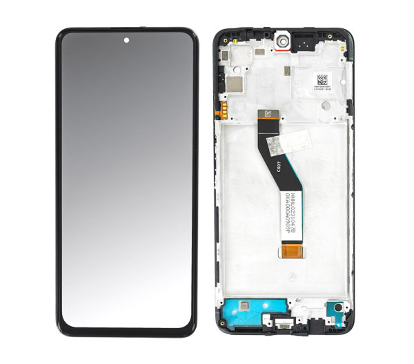 Xiaomi Redmi Note 11S 5G LCD Display Touchscreen Bildschirm Rahmen Schwarz