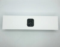 Apple Watch 6 44mm GPS + Cellular Edelstahlgehäuse mit Sportarmband Schwarz OVP (A2376) - Hervorragend