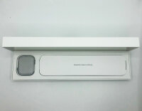 Apple Watch 6 44mm GPS + Cellular Edelstahlgehäuse mit Sportarmband Schwarz OVP (A2376) - Hervorragend