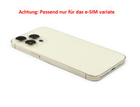 Akkudeckel Backcover Gehäuse inkl. Kleinteile Gold...