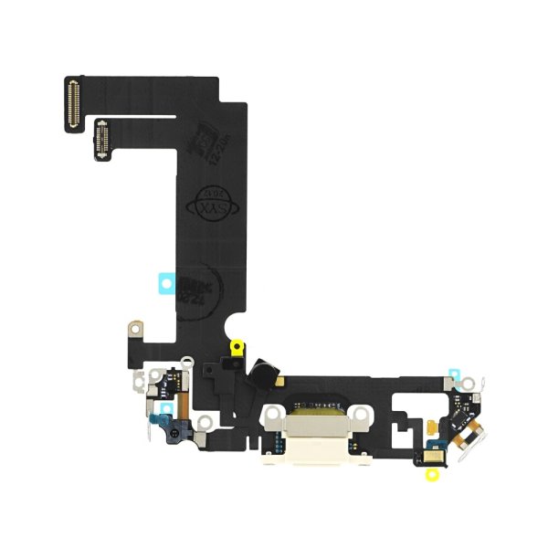 Ladebuchse USB Lighting Dockconnector Mikrofon Weiß für iPhone 12 Mini