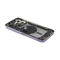 Akkudeckel Backcover Gehäuse inkl. Kleinteile Dunkel Lila für iPhone 14 Pro Max  (eSIM Version)