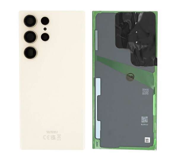 Samsung Galaxy S23 Ultra S918B Akkudeckel Backcover Batterie Deckel Creme