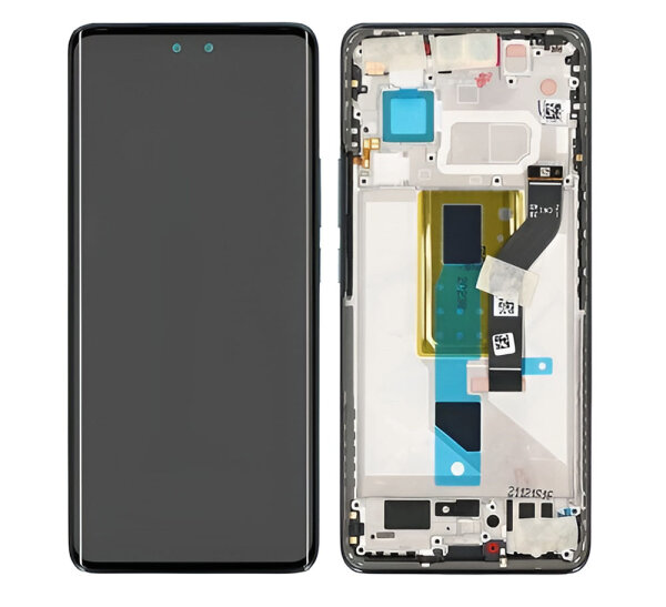 Xiaomi 13 Lite 5G AMOLED Display Touchscreen Bildschirm Rahmen Schwarz