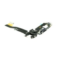 Ladebuchse Mikrofon USB Dock Connector Schwarz für...