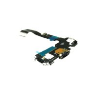 Ladebuchse Mikrofon USB Dock Connector Schwarz für...