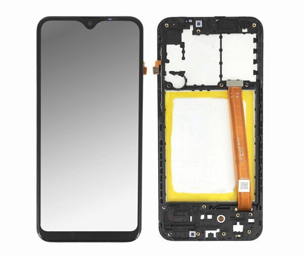 Samsung Galaxy A20e A202F LCD Display Touchscreen Bildschirm Rahmen Schwarz